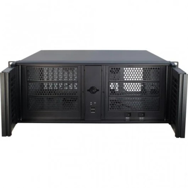 Inter-Tech 4U-4098-S Caja Rack ATX USB Sin Fuente