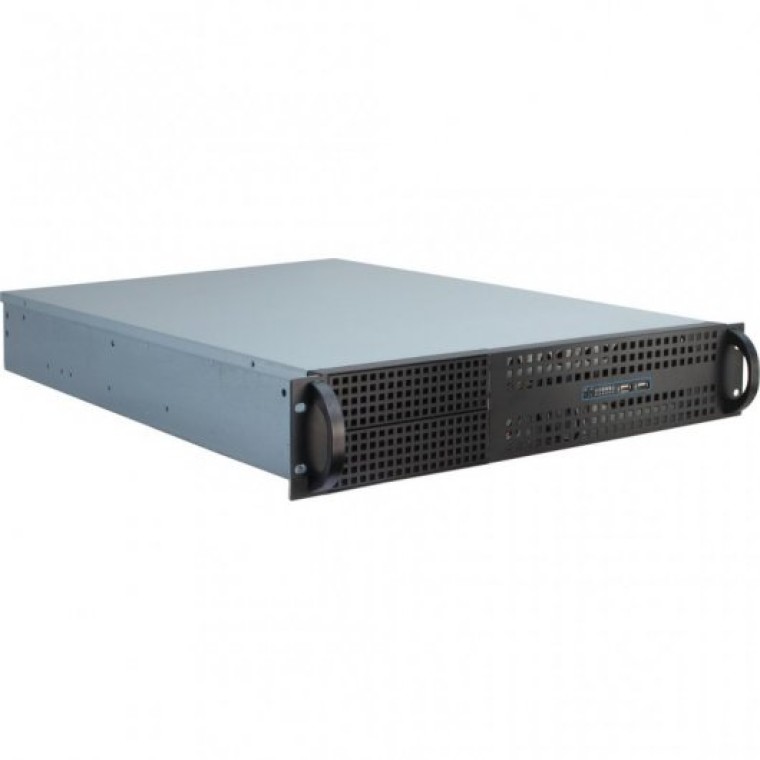 Inter-Tech 2U-2129N Caja Rack ATX USB 3.2 Sin Fuente