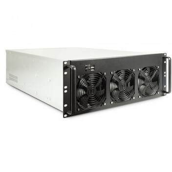 Torre PC Inter-Tech 4F28 Mining-Rack Caja Rack ATX USB Sin Fuente