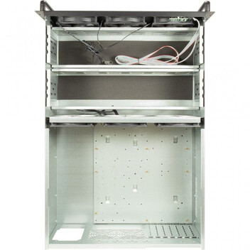 Torre PC Inter-Tech 4F28 Mining-Rack Caja Rack ATX USB Sin Fuente