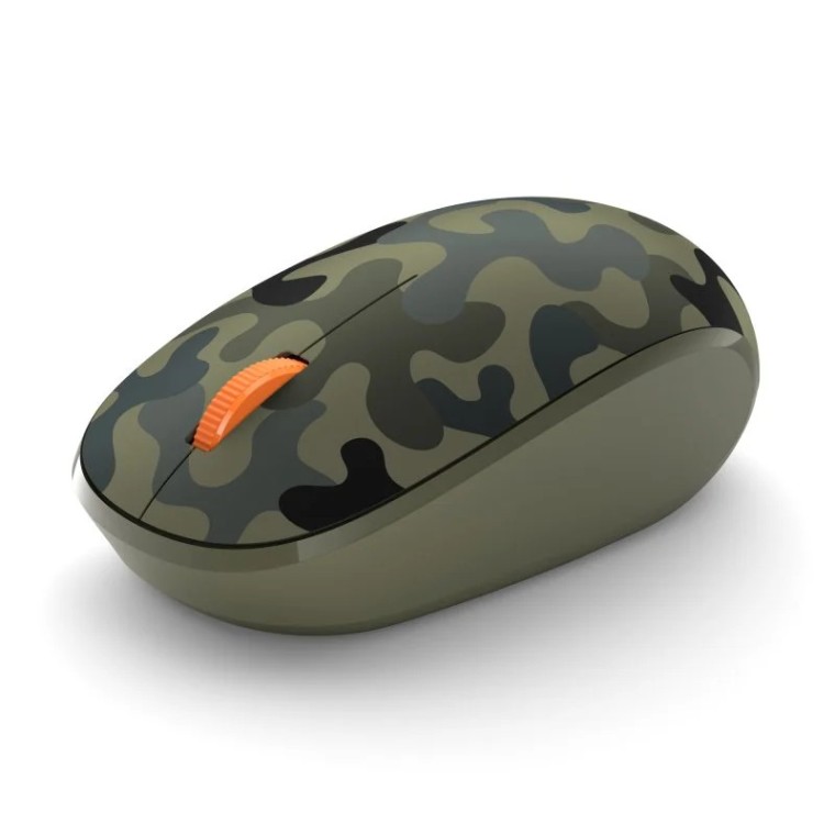 Microsoft Ratón Bluetooth Camuflaje Verde 1000DPI