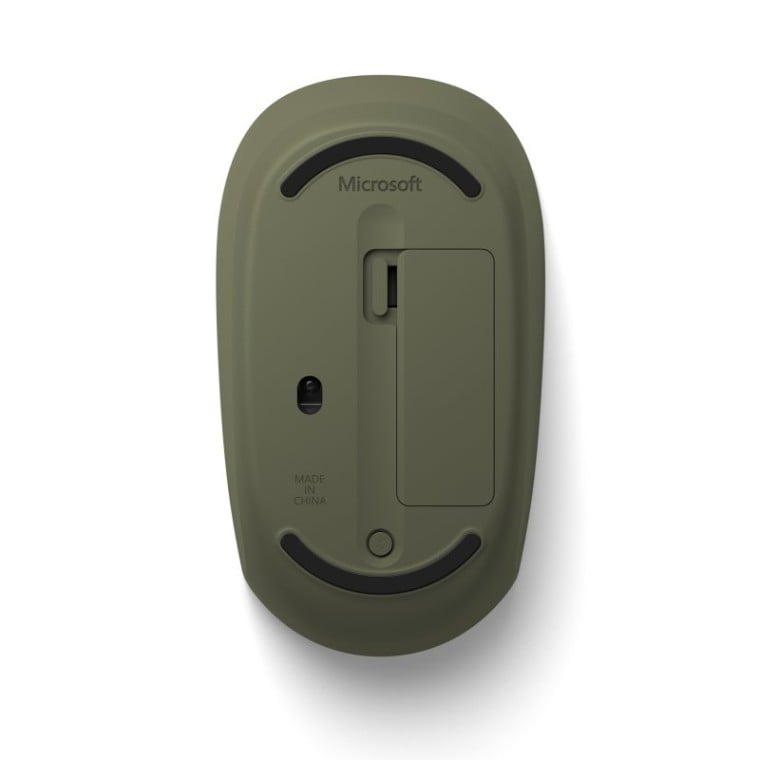 Microsoft Ratón Bluetooth Camuflaje Verde 1000DPI