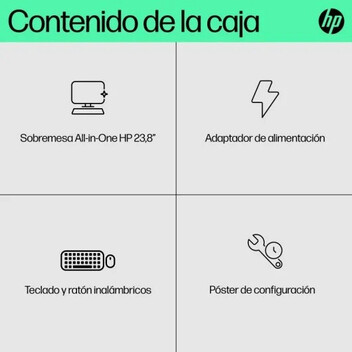 HP All-in-One 24-cr0018ns AMD Ryzen 5 7520U/16GB/512GB SSD/23.8" HP All-in-One 24-cr0018ns AMD Ryzen 5 7520U/16GB/512GB SSD/23.8"