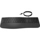 HP 480 Comfort Teclado con Cable Ergonómico Negro