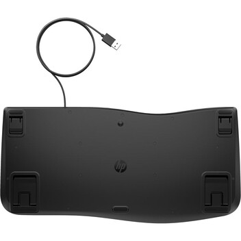 HP 480 Comfort Teclado con Cable Ergonómico Negro