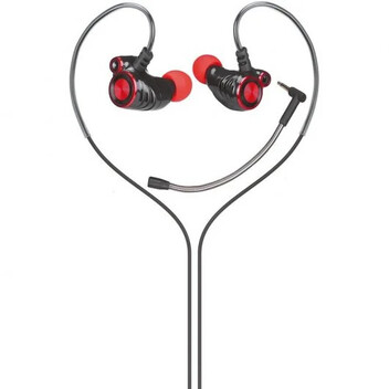 HP DHE-7002 Auriculares con Micrófono Negros