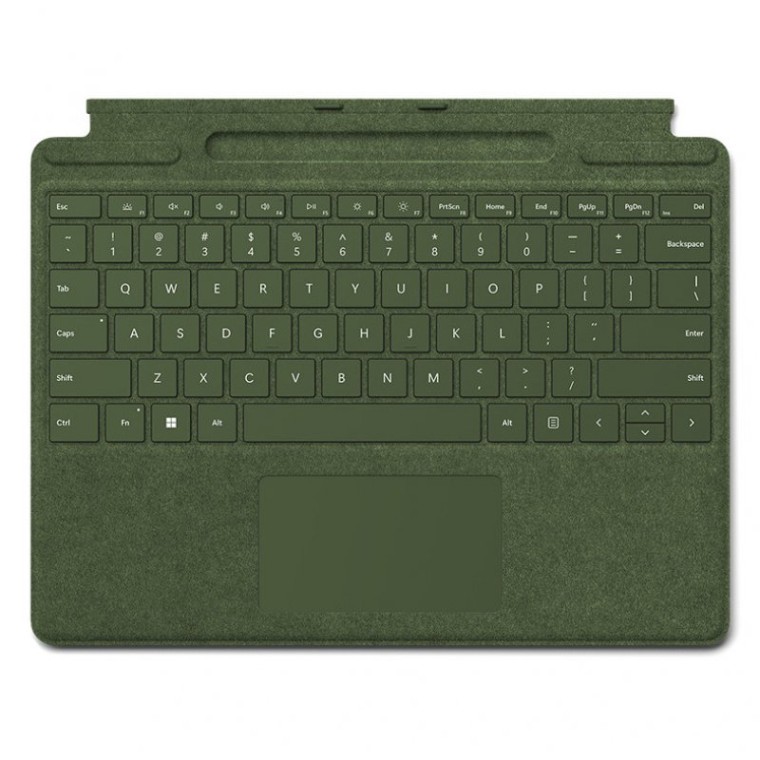 Microsoft Signature Keyboard Cover Alcantara Bosque para Surface Pro 8/9/X + Surface Pen 2