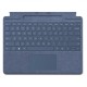 Microsoft Signature Funda con Teclado Alcantara Zafiro para Surface Pro 8/9/X