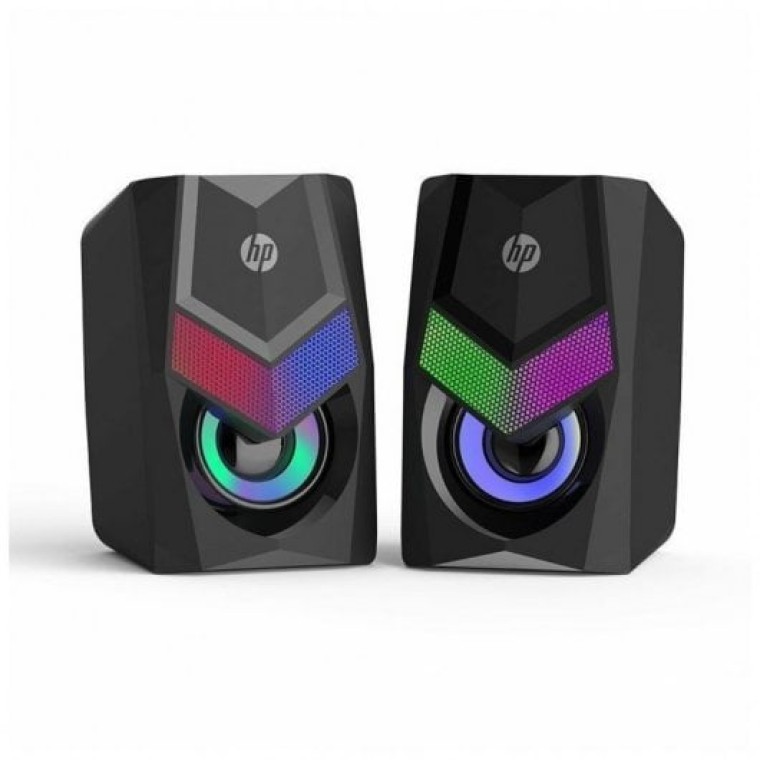 HP DHE-6000 Altavoces de Sobremesa 2.0 RGB 6W Negros