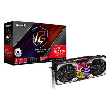 Asrock Radeon RX 6900 XT Phantom Gaming OC Edition 16GB GDDR6 Asrock Radeon RX 6900 XT Phantom Gaming OC Edition 16GB GDDR6