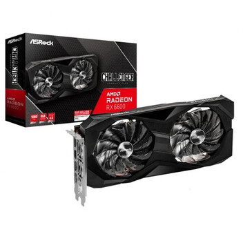 AsRock Challenger D AMD Radeon RX 6600 8 GB GDDR6 AsRock Challenger D AMD Radeon RX 6600 8 GB GDDR6