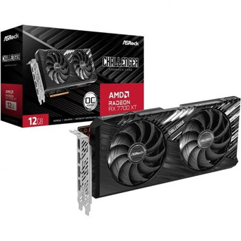 AsRock Challenger AMD Radeon RX 7700 XT OC 12GB GDDR6 AsRock Challenger AMD Radeon RX 7700 XT OC 12GB GDDR6