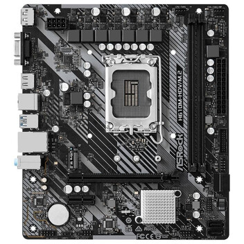 Placa Base ASRock H610 LGA1700 microATX H610M-HDV M.2 Soporte DDR4 SATA HDMI Placa Base ASRock H610 LGA1700 microATX H610M-HDV M.2 Soporte DDR4 SATA HDMI