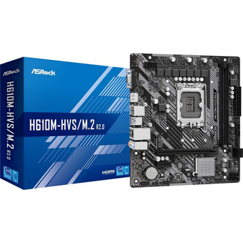 Placa Base Asrock H610M-HVS/M.2 R2.0 Placa Base Asrock H610M-HVS/M.2 R2.0