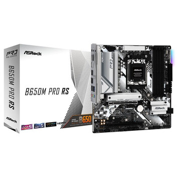 Placa Base Asrock B650 AMD B650 AM5 Micro ATX B650M Pro RS DDR5 PCIe 5.0 RGB