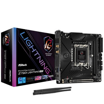 Placa Base ASRock Z790I Intel Z790 LGA 1700 Mini ITX Phantom Gaming Lightning WiFi DDR5 RGB