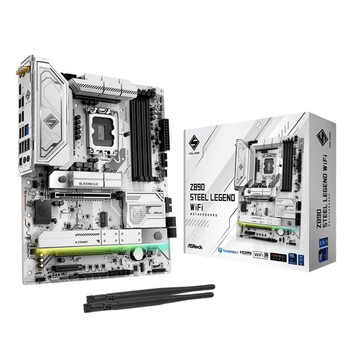Placa Base Asrock Z890 Steel Legend WiFi LGA1851 DDR5 256GB Wi-Fi 7 ATX Overclock