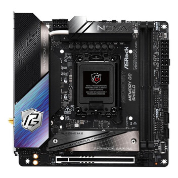 Placa Base ASRock Z890 LGA1851 Mini ITX Z890I Nova WiFi DDR5 PCIe 5.0 Thunderbolt 4 5GbE Wi-Fi 7 BT Placa Base ASRock Z890 LGA1851 Mini ITX Z890I Nova WiFi DDR5 PCIe 5.0 Thunderbolt 4 5GbE Wi-Fi 7 BT
