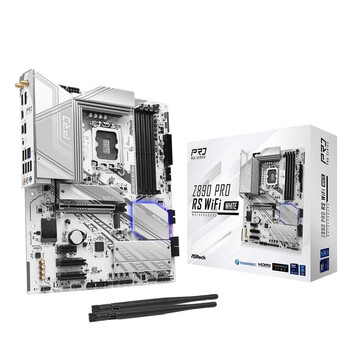 Placa Base Asrock Intel Z890 LGA 1851 ATX Z890 Pro RS WiFi White Thunderbolt 4 Placa Base Asrock Intel Z890 LGA 1851 ATX Z890 Pro RS WiFi White Thunderbolt 4