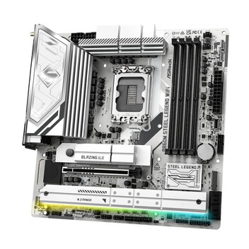 Placa Base Asrock B860 LGA 1851 Micro ATX B860M Steel Legend WiFi 6E DDR5 256GB PCIe 2.5G LAN