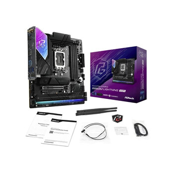Placa Base ASRock B860M Micro ATX LGA 1851 Phantom Gaming Lightning WiFi DDR4 M.2 PCIe LAN Gigabit Placa Base ASRock B860M Micro ATX LGA 1851 Phantom Gaming Lightning WiFi DDR4 M.2 PCIe LAN Gigabit