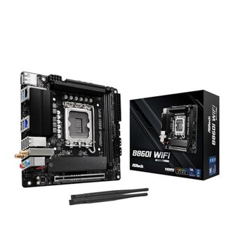 Placa Base ASRock B860I LGA1851 Mini-ITX B860I WiFi DDR5 M.2 WiFi 6E Ethernet 2.5Gb Placa Base ASRock B860I LGA1851 Mini-ITX B860I WiFi DDR5 M.2 WiFi 6E Ethernet 2.5Gb