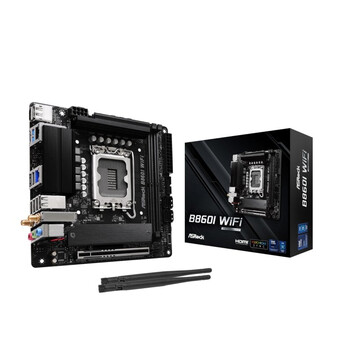 Placa Base ASRock B860I LGA1851 Mini-ITX B860I WiFi DDR5 M.2 WiFi 6E Ethernet 2.5Gb Placa Base ASRock B860I LGA1851 Mini-ITX B860I WiFi DDR5 M.2 WiFi 6E Ethernet 2.5Gb