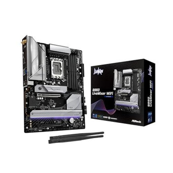 Placa Base Asrock B860 LGA 1851 ATX B860 LiveMixer WiFi DDR5 PCIe 4.0 Placa Base Asrock B860 LGA 1851 ATX B860 LiveMixer WiFi DDR5 PCIe 4.0