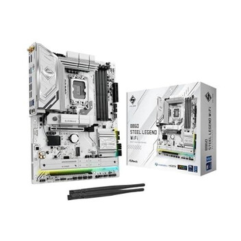 Placa Base Asrock B860 LGA 1851 ATX Steel Legend WiFi DDR5 DualBIOS PCIe 5.0 Placa Base Asrock B860 LGA 1851 ATX Steel Legend WiFi DDR5 DualBIOS PCIe 5.0