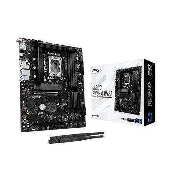Placa Base Asrock B860 Intel B860 LGA 1851 ATX Pro-A WiFi 6E DDR5 M.2 2.5G LAN