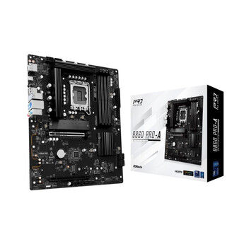 Placa Base Asrock B860 LGA 1851 ATX Pro-A DDR5 256GB M.2 PCIe 3.0 2.5GbE UEFI Placa Base Asrock B860 LGA 1851 ATX Pro-A DDR5 256GB M.2 PCIe 3.0 2.5GbE UEFI