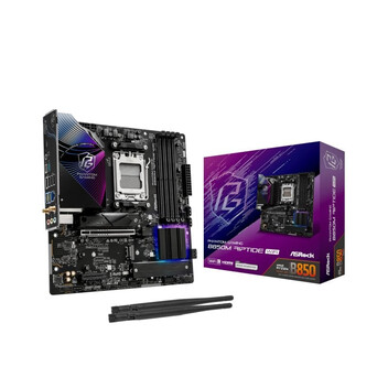 Placa Base Asrock B850 AMD AM5 Micro ATX B850M Phantom Gaming Riptide WiFi DDR5 PCIe 5.0
