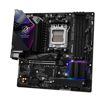 Placa Base Asrock B850 AMD AM5 Micro ATX B850M Phantom Gaming Riptide WiFi DDR5 PCIe 5.0