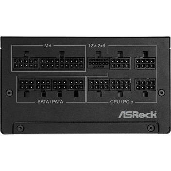 Fuente Alimentación Asrock 650W Certificación 80 PLUS Gold Steel Legend Prote
