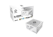 Fuente Alimentación Asrock 850W 80 PLUS Gold Steel Legend Blanca extras prote