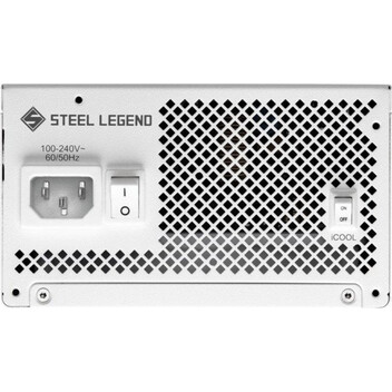 Fuente Alimentación Asrock 1000W Certificación 80+ Gold Steel Legend Blanca D