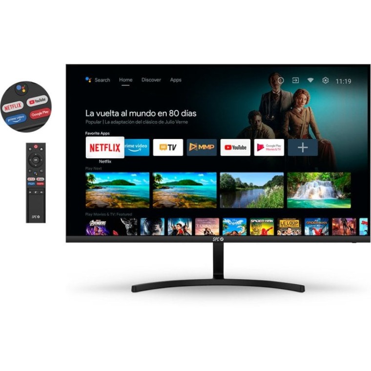 SPC Smart Monitor 23.8" FullHD Android TV