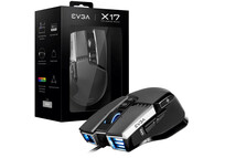 EVGA X17 Ratón Gaming 16000 DPI Gris