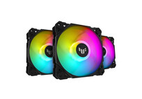 ASUS TUF Gaming TF120 ARGB Kit de 3 Ventiladores con Control de Aire 120mm Negro