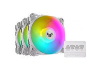 Asus TUF Gaming TF120 ARGB White Edition Kit de 3 Ventiladores con Control de Aire 120mm Blanco