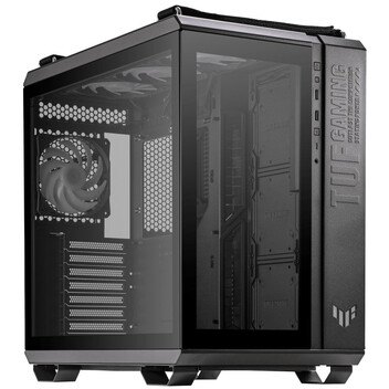 Torre PC ASUS TUF Gaming GT502 PLUS Midi Tower ATX Doble Cristal Templado USB-C Negra