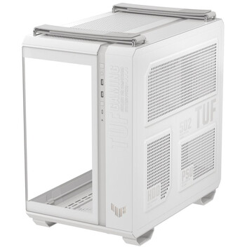 Torre PC ASUS TUF GAMING GT502 HORIZON TG ARGB Mid Tower ATX Doble Cristal Templado USB-C Blanca