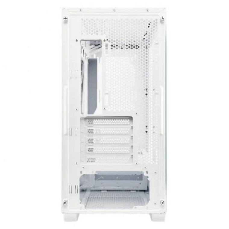 ASUS A21 Torre MATX Cristal Templado USB 3.2 Blanca