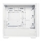 ASUS A21 Torre MATX Cristal Templado USB 3.2 Blanca