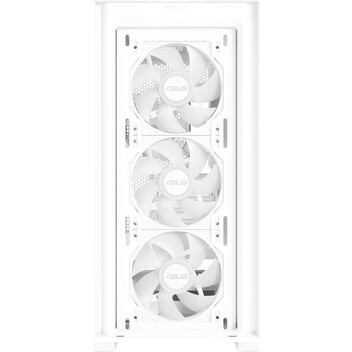 Torre PC ASUS A21 PLUS RG ARGB Mid Tower mATX Cristal Templado USB 3.0 Blanca