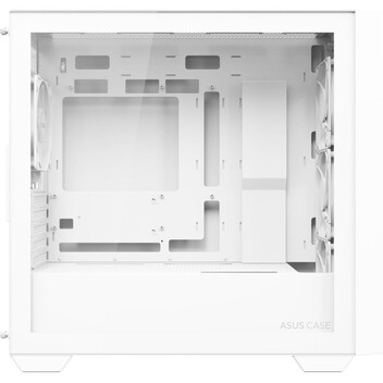Torre PC ASUS A21 PLUS RG ARGB Mid Tower mATX Cristal Templado USB 3.0 Blanca