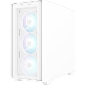 Torre PC ASUS A21 PLUS RG ARGB Mid Tower mATX Cristal Templado USB 3.0 Blanca