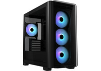 Torre PC ASUS A23 PLUS Micro-ATX ARGB Cristal Templado USB-C 3.2 Negro