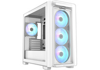 Torre PC ASUS A23 PLUS Micro-ATX ARGB Cristal Templado USB-C 3.2 Blanco