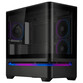 Torre PC Caja Semitorre ASUS PRIME AP202 ARGB Negro Cristal Templado Micro ATX/Mini-ITX